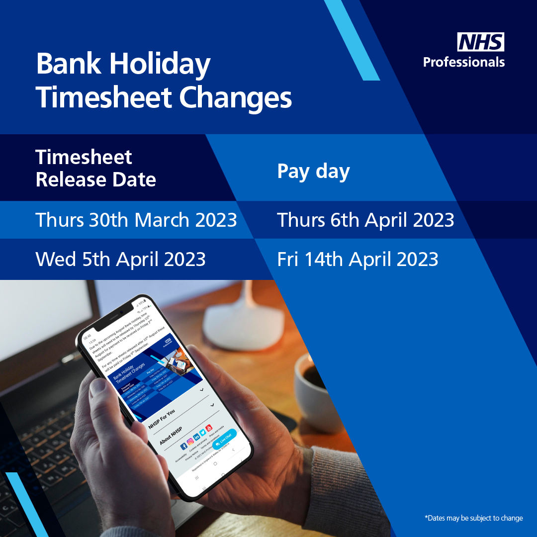 Easter Bank Holiday Timesheet Changes 2023
