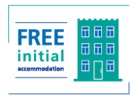 Free initial accommodation